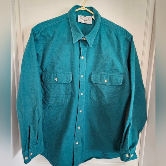 Vintage Northwest Territory Chamois Button-Up Longsleeve Shirt - Picture 5 of 6